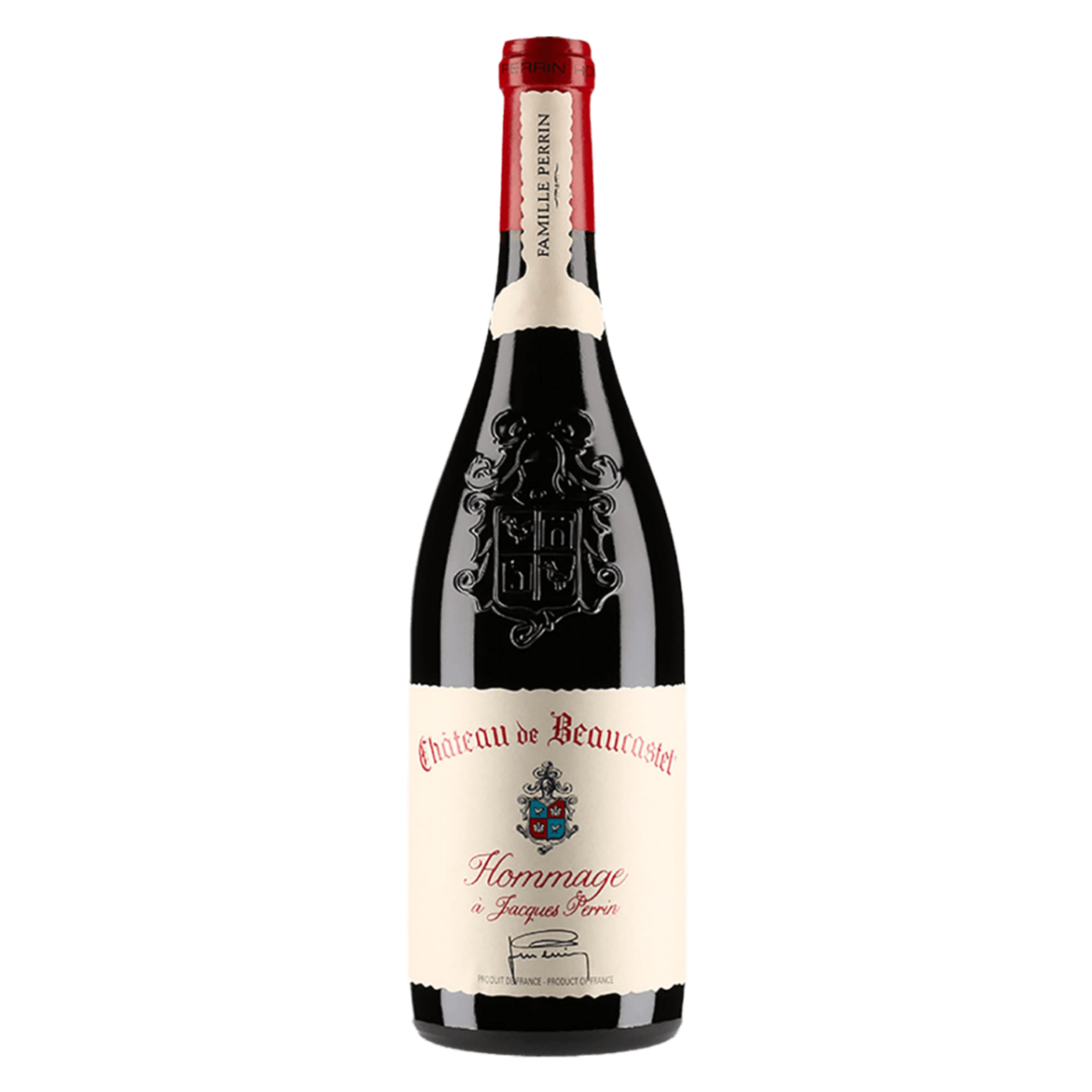 Château de Beaucastel Châteauneuf-du-Pape Hommage J. Perrin 2017 - Afbeelding 1