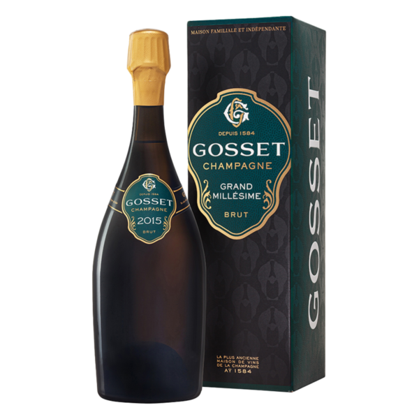 Gosset Brut Grand Millésimé Champagne (giftbox) 2015
